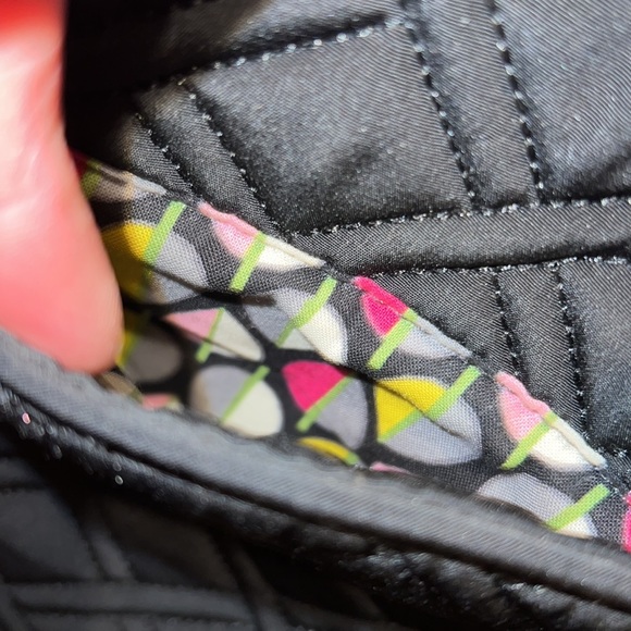 Vera Bradley 👛👛👛Keep Charged Triple Zip price cut⬇️⏬️Hipster - Solids (Black) - Picture 10 of 10